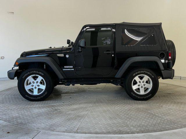 used 2016 Jeep Wrangler car, priced at $14,999
