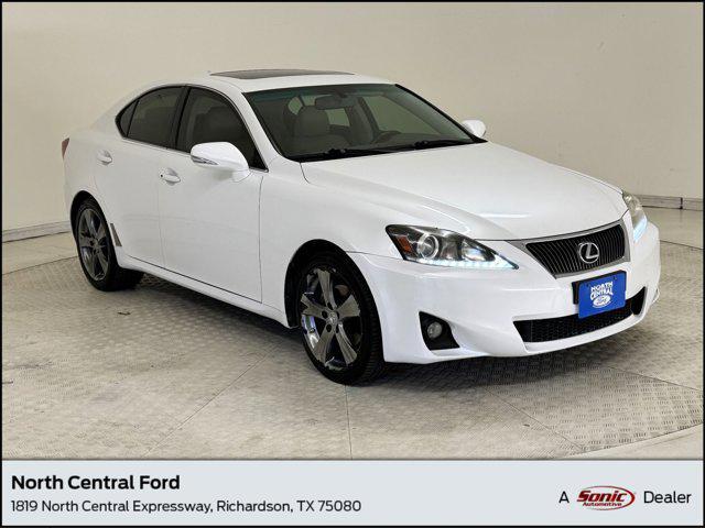 used 2012 Lexus IS 250 car, priced at $6,999