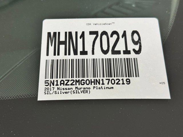 used 2017 Nissan Murano car, priced at $10,496