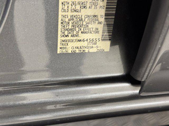 used 2022 Nissan Frontier car, priced at $21,198