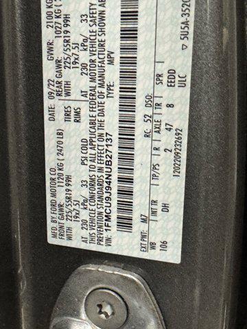 used 2022 Ford Escape car, priced at $24,996