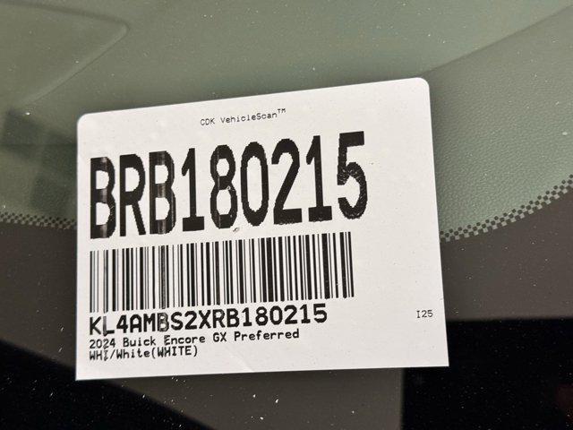 used 2024 Buick Encore GX car, priced at $21,897