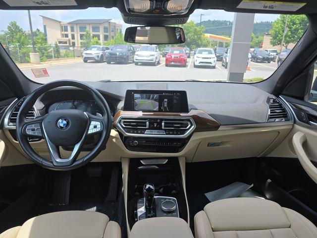 used 2022 BMW X3 car, priced at $33,596