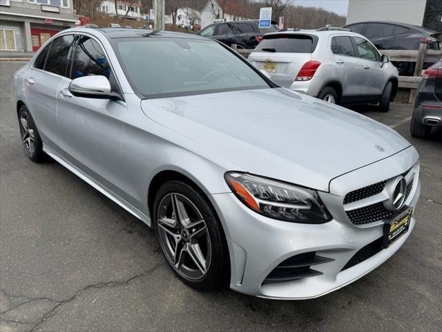 used 2021 Mercedes-Benz C-Class car, priced at $25,995