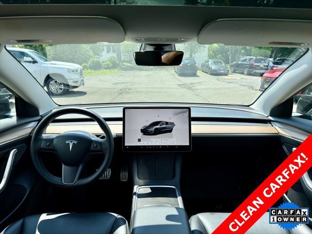 used 2023 Tesla Model 3 car, priced at $26,495