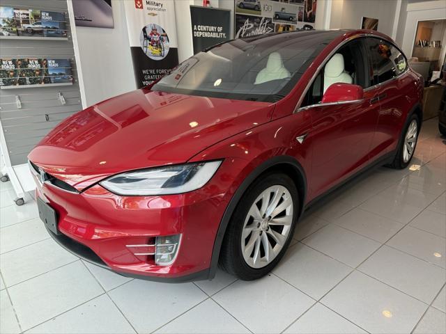 used 2017 Tesla Model X car, priced at $32,395