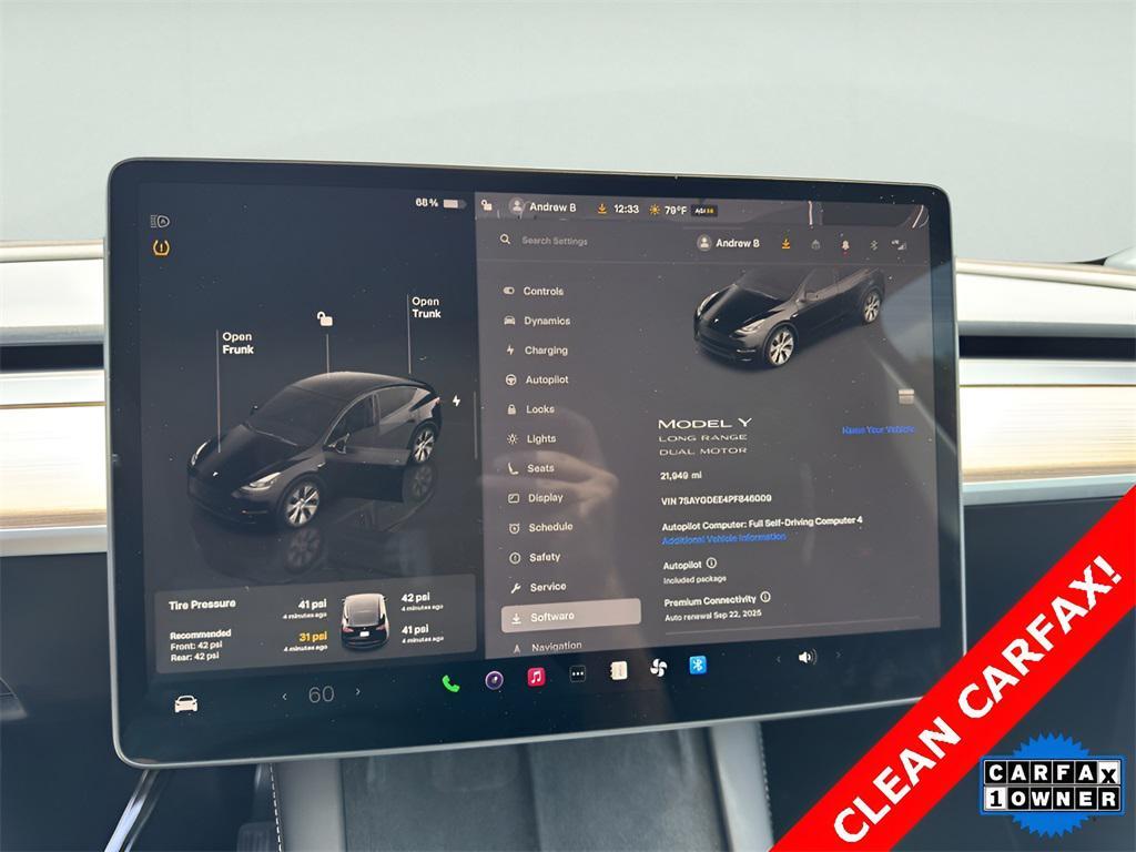 used 2023 Tesla Model Y car, priced at $28,995