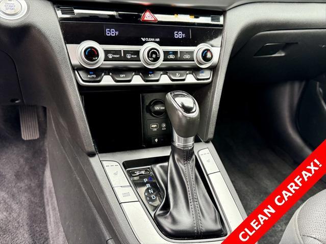 used 2019 Hyundai Elantra car, priced at $13,495