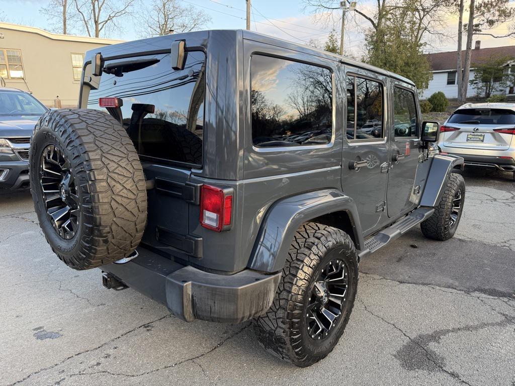 used 2017 Jeep Wrangler Unlimited car, priced at $16,995