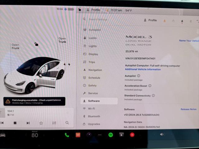 used 2021 Tesla Model 3 car, priced at $24,995