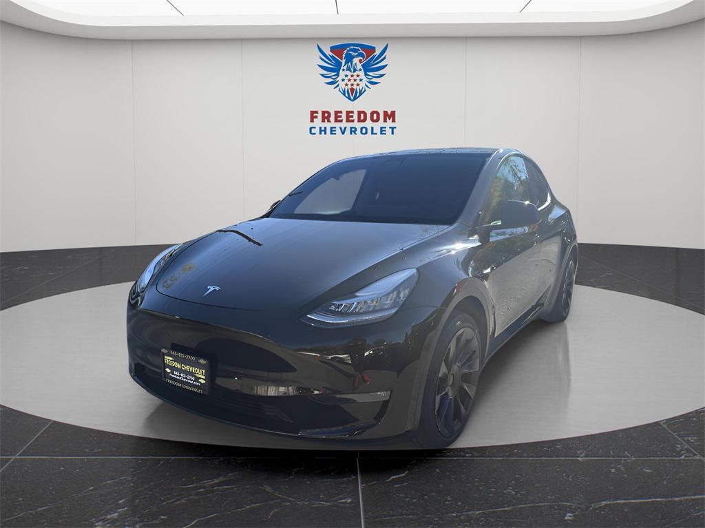 used 2021 Tesla Model Y car, priced at $28,495