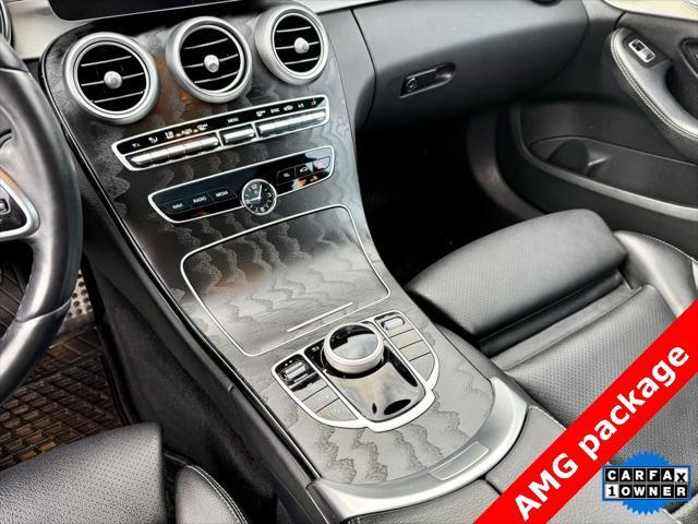 used 2021 Mercedes-Benz C-Class car, priced at $22,495