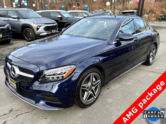 used 2021 Mercedes-Benz C-Class car, priced at $22,895