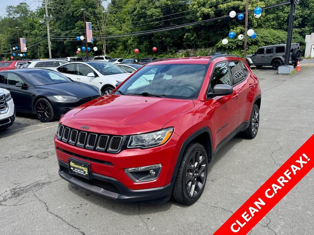 used 2021 Jeep Compass car, priced at $17,995