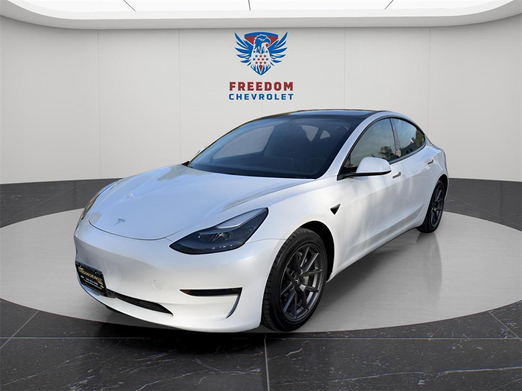 used 2021 Tesla Model 3 car, priced at $21,995