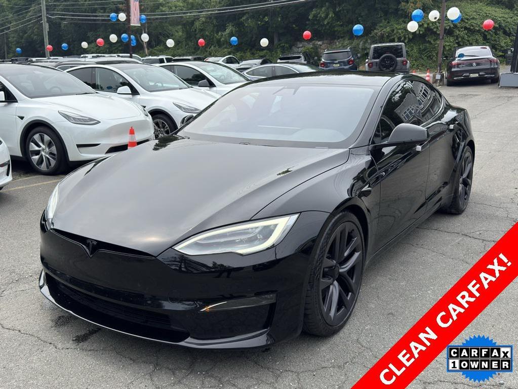 used 2021 Tesla Model S car, priced at $51,995