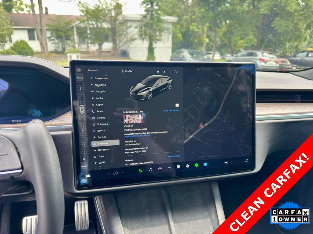 used 2021 Tesla Model S car, priced at $51,995
