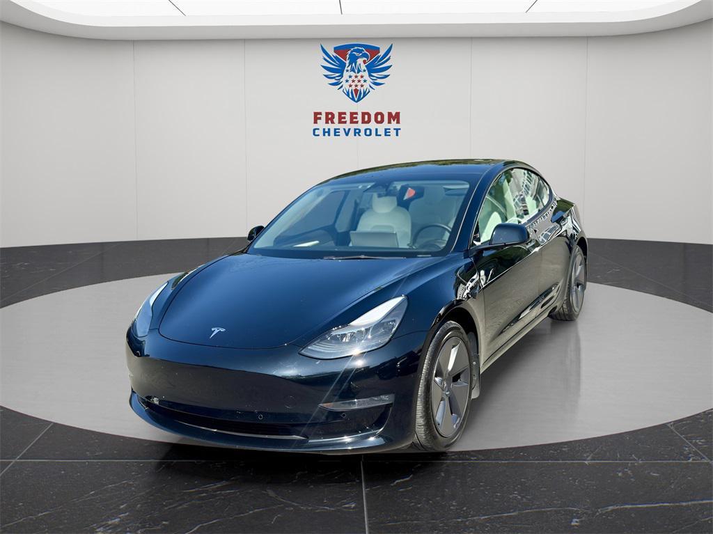used 2022 Tesla Model 3 car, priced at $23,995