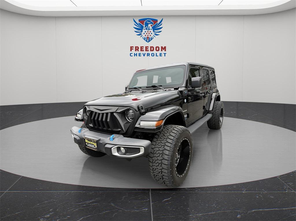 used 2022 Jeep Wrangler Unlimited 4xe car, priced at $34,995
