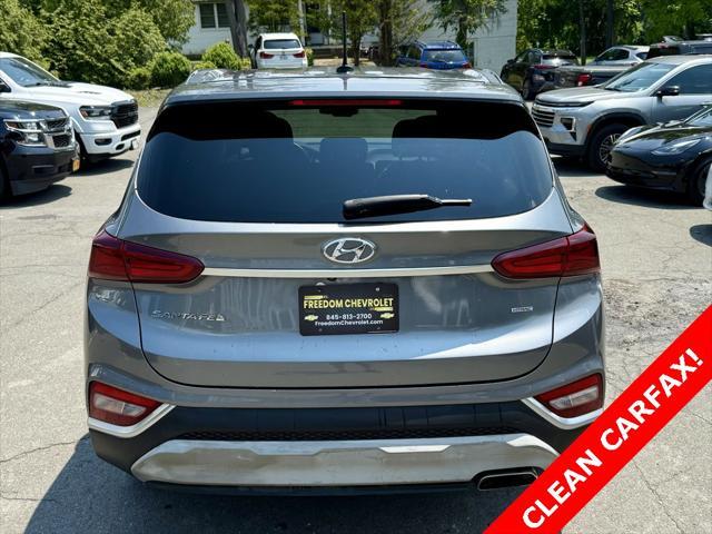 used 2019 Hyundai Santa Fe car, priced at $12,995