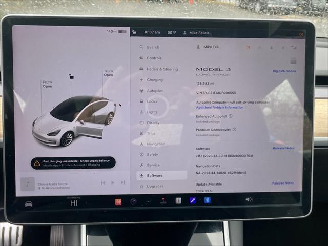 used 2018 Tesla Model 3 car, priced at $13,995