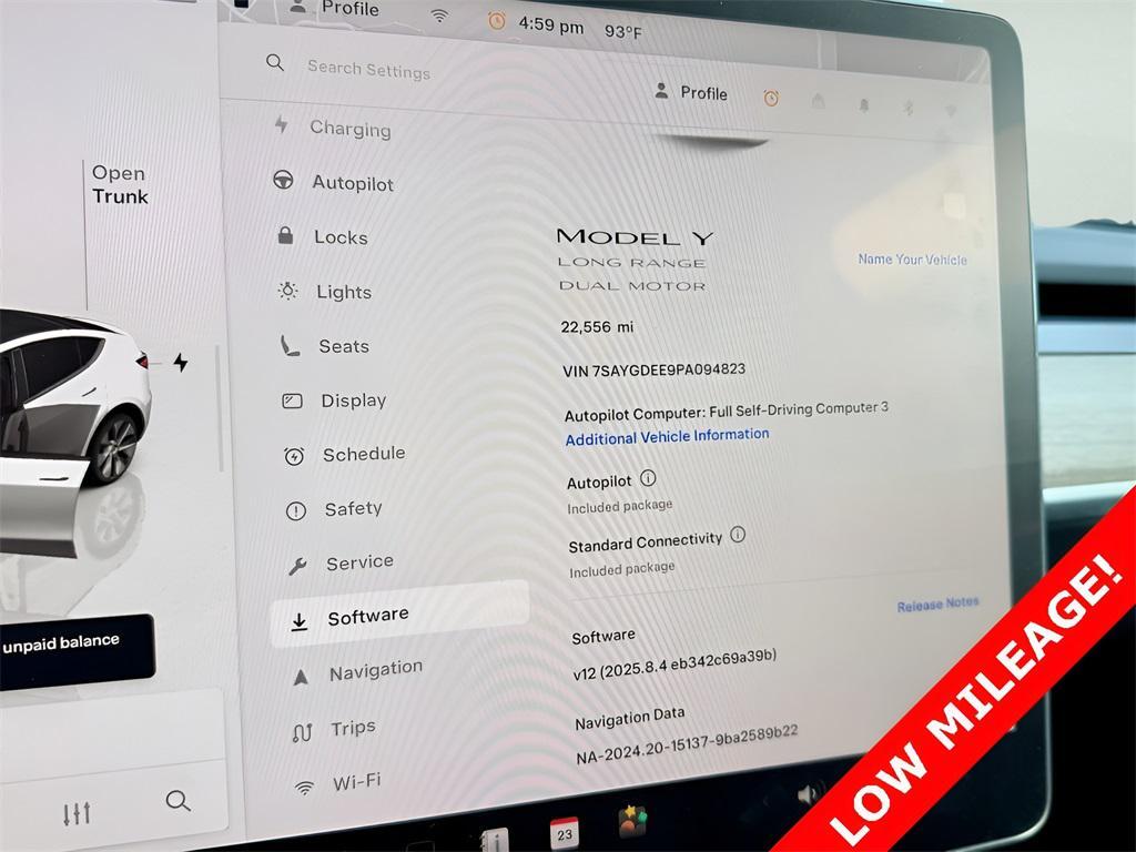 used 2023 Tesla Model Y car, priced at $28,795