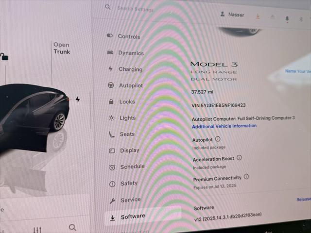 used 2022 Tesla Model 3 car, priced at $24,995