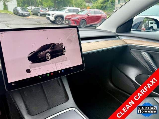 used 2022 Tesla Model 3 car, priced at $23,995