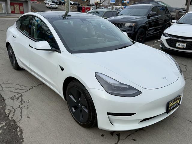 used 2022 Tesla Model 3 car, priced at $25,695