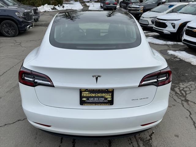 used 2022 Tesla Model 3 car, priced at $25,695