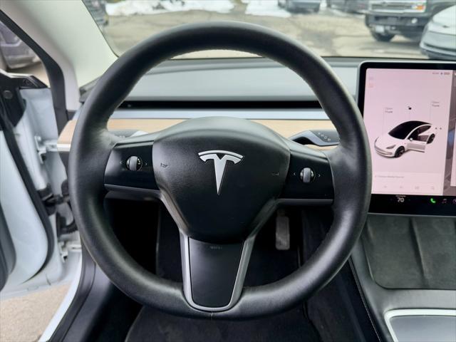 used 2022 Tesla Model 3 car, priced at $25,695