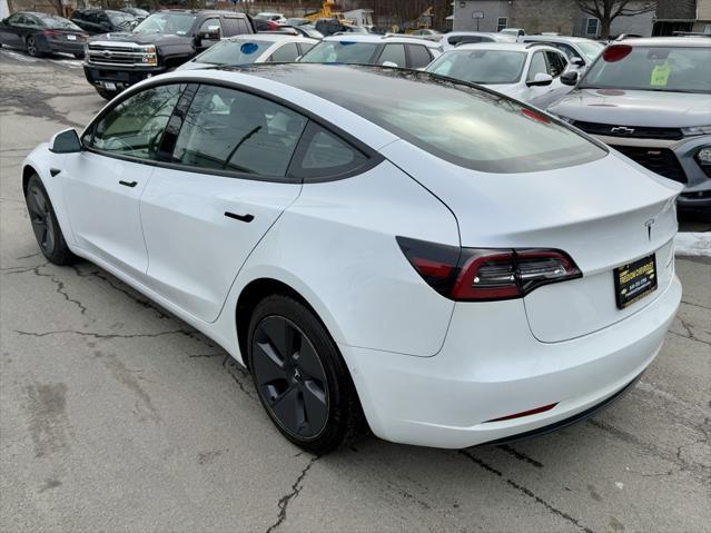 used 2022 Tesla Model 3 car, priced at $25,695