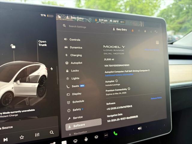 used 2022 Tesla Model Y car, priced at $27,995