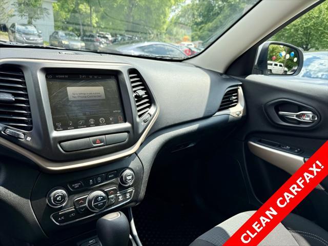 used 2017 Jeep Cherokee car, priced at $11,995