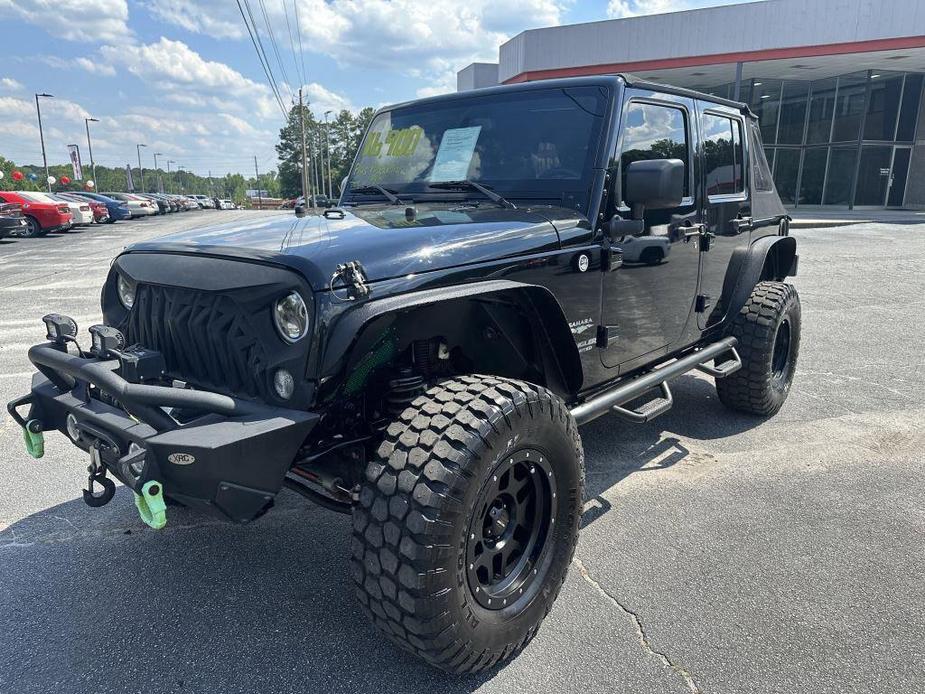used 2015 Jeep Wrangler Unlimited car, priced at $16,900