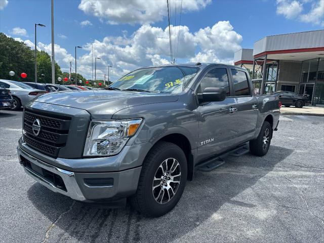 used 2021 Nissan Titan car, priced at $20,900