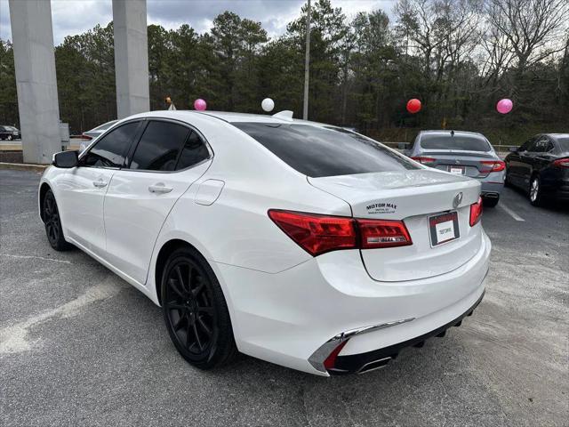 used 2020 Acura TLX car, priced at $21,900