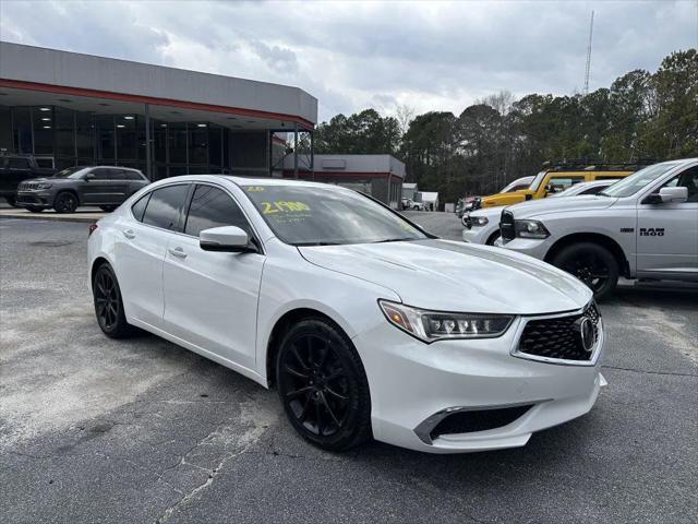 used 2020 Acura TLX car, priced at $21,900