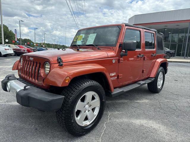 used 2009 Jeep Wrangler Unlimited car, priced at $10,900