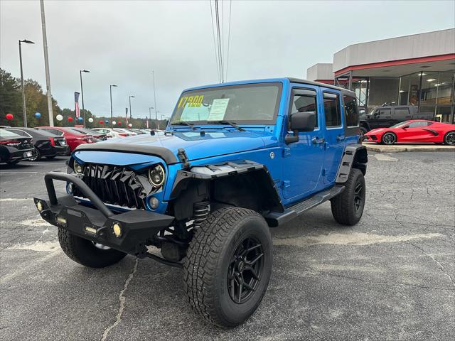 used 2016 Jeep Wrangler Unlimited car, priced at $17,900