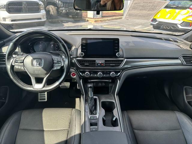 used 2021 Honda Accord car, priced at $15,900