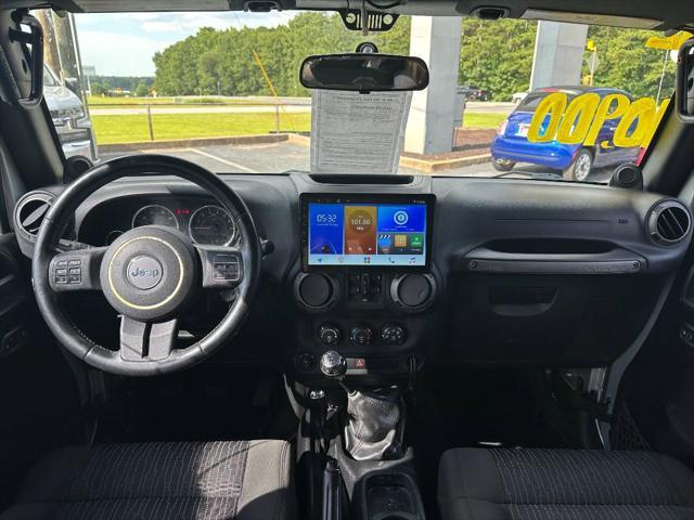 used 2012 Jeep Wrangler Unlimited car, priced at $9,990