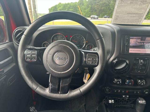 used 2015 Jeep Wrangler Unlimited car, priced at $18,900