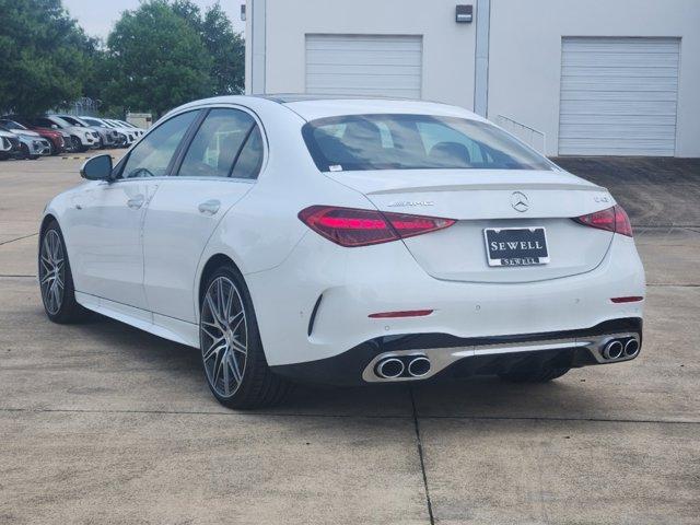 new 2024 Mercedes-Benz AMG C 43 car, priced at $73,360