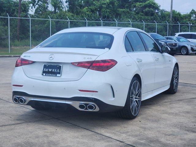 new 2024 Mercedes-Benz AMG C 43 car, priced at $73,360