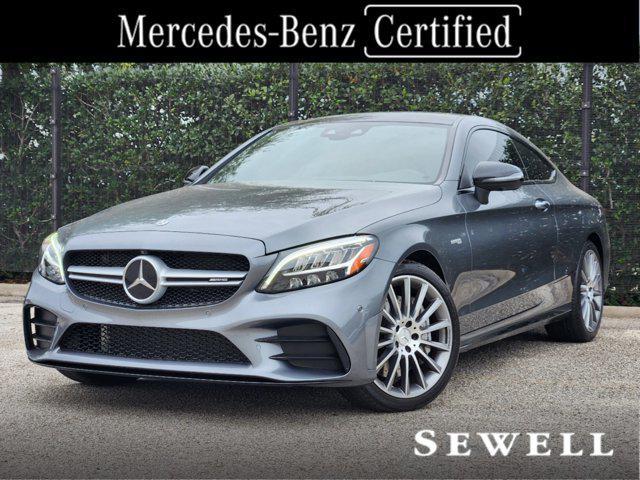 used 2020 Mercedes-Benz AMG C 43 car, priced at $46,991