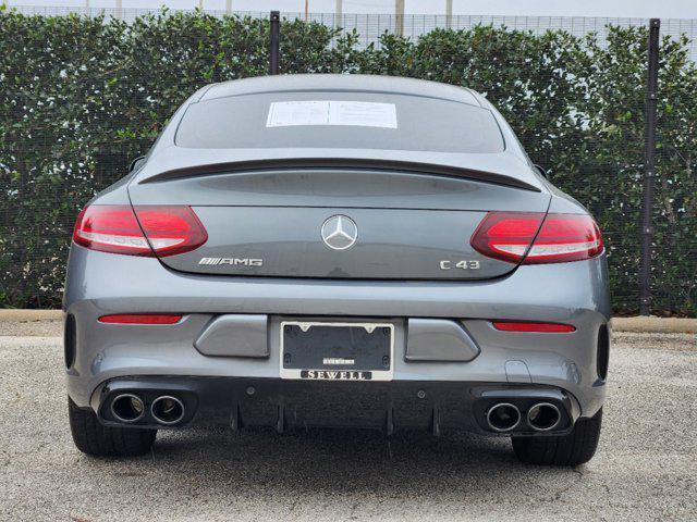 used 2020 Mercedes-Benz AMG C 43 car, priced at $46,991