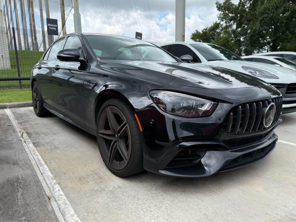 used 2021 Mercedes-Benz AMG E 63 car, priced at $89,990