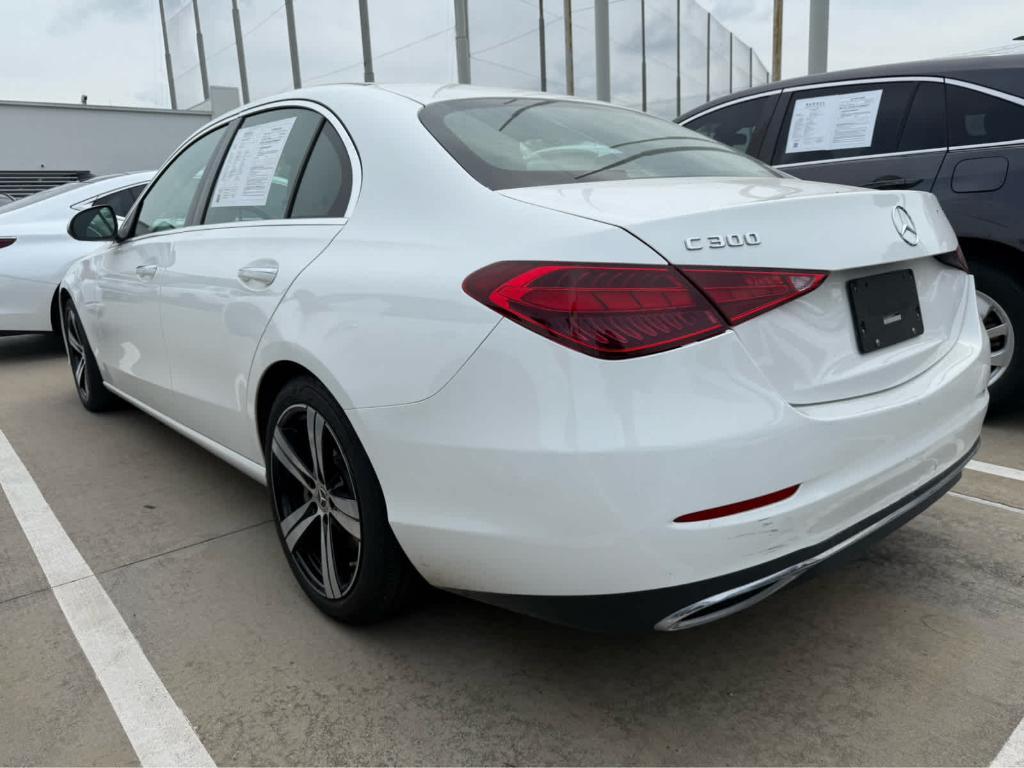 used 2022 Mercedes-Benz C-Class car, priced at $36,990