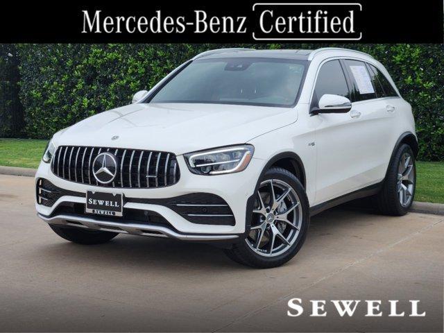 used 2022 Mercedes-Benz AMG GLC 43 car, priced at $49,491